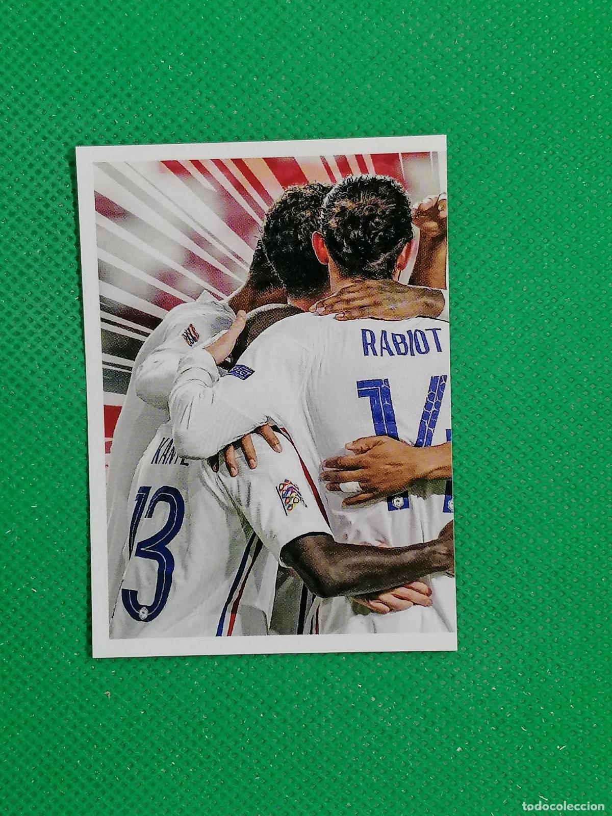 Cromos de F&uacute;tbol: 11 EQUIPO STICKER SELECCION FRANCIA ⚽ INTERMARCHE 2020 PANINI AU PLUS PRES DES BLEUS ⚽