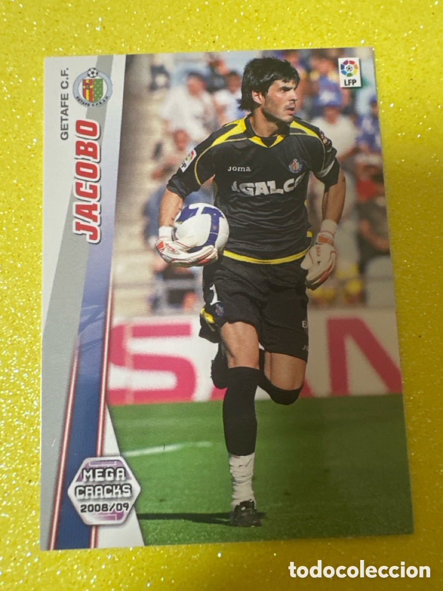 Football Stickers: 128 BIS JACOBO(GETAFE)MEGACRACKS 2008-2009 08 09 PANINI TRADING CARD