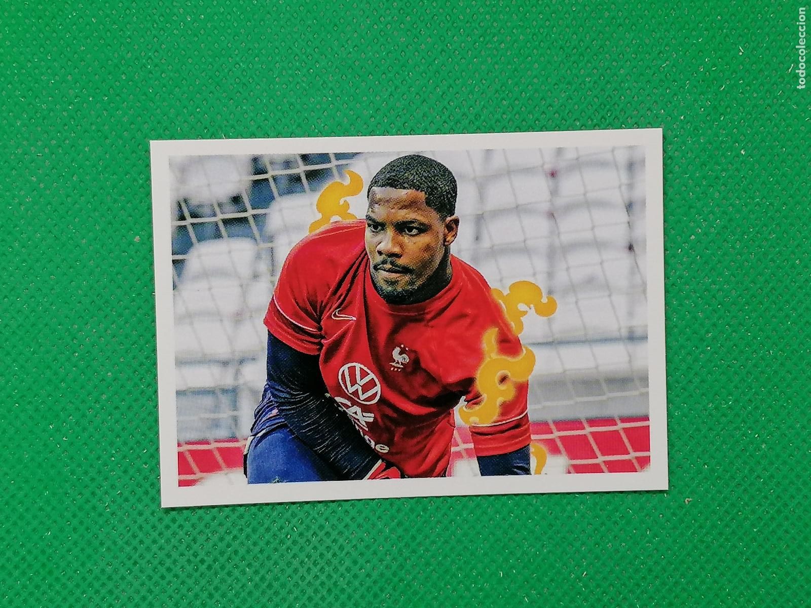 Cromos de F&uacute;tbol: 21 MIKE MAIGNAN STICKER SELECCION FRANCIA ⚽ INTERMARCHE 2020 PANINI AU PLUS PRES DES BLEUS ⚽