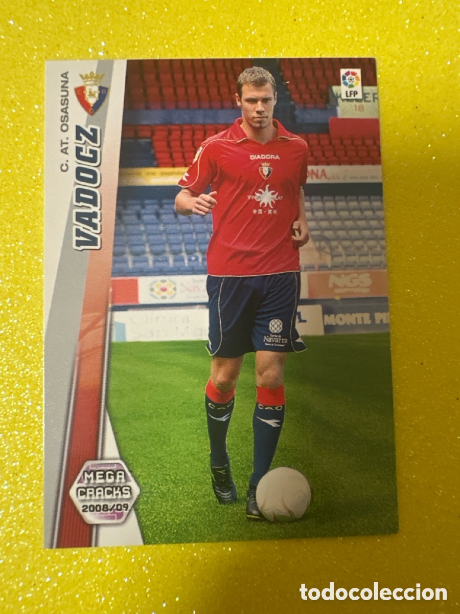 Cromos de F&uacute;tbol: 230 BIS VADOCZ (OSASUNA) MEGACRACKS 2008-2009 08 09 PANINI TRADING CARD
