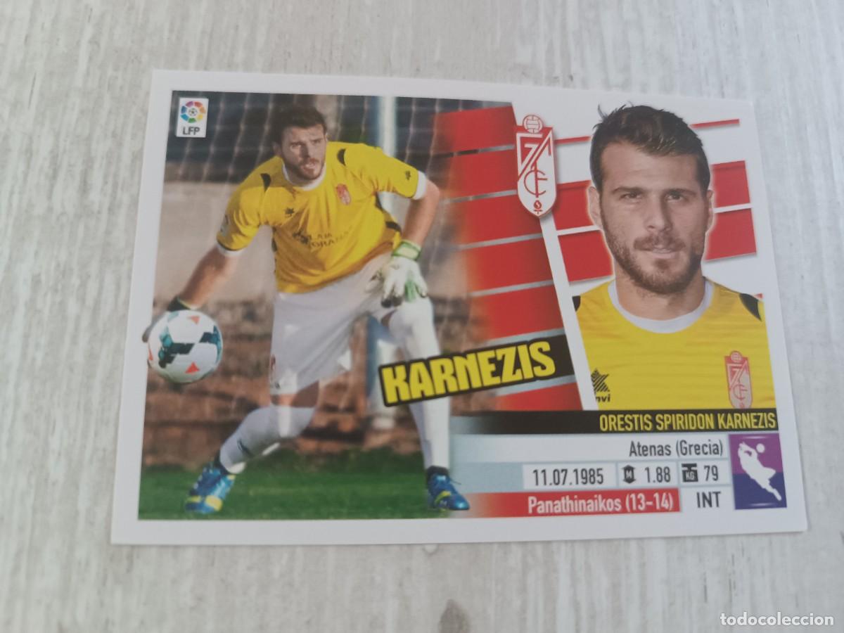 Cromos de F&uacute;tbol: KARNEZIS COLOCA LIGA ESTE 2013 2014 13 14. NUNCA PEGADO.