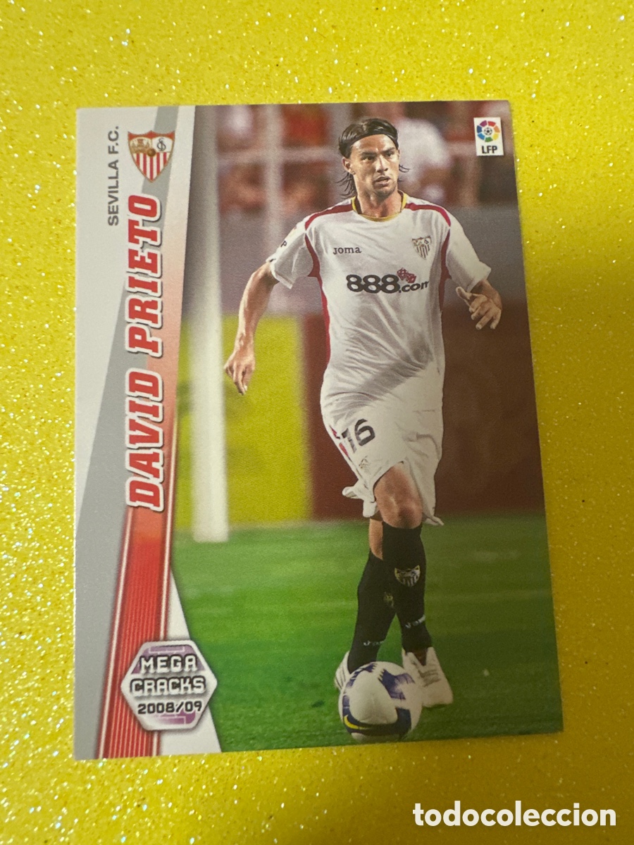 Cromos de F&uacute;tbol: 273 BIS DAVID PRIETO(SEVILLA) MEGACRACKS 2008-2009 08 09 PANINI TRADING CARD