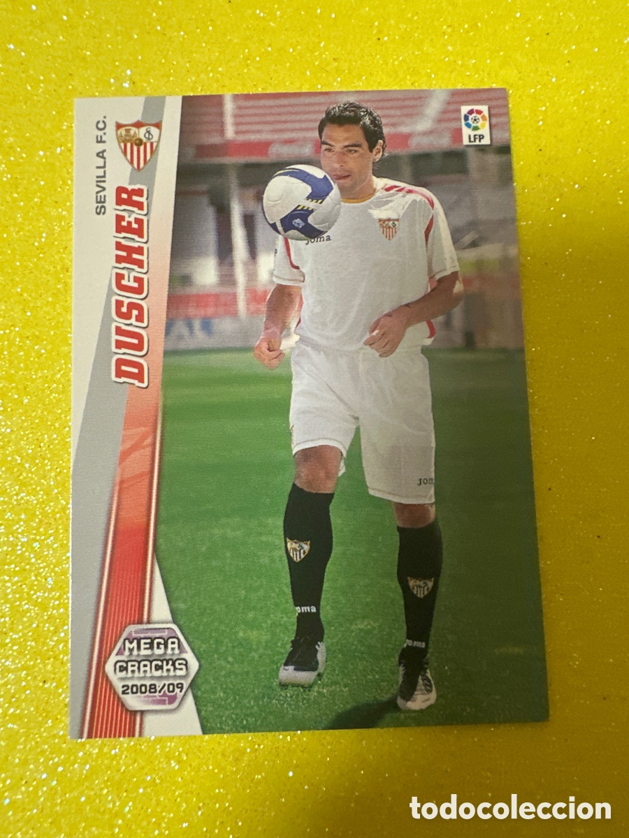 Cromos de F&uacute;tbol: 280 BIS DUSCHER (SEVILLA) MEGACRACKS 2008-2009 08 09 PANINI TRADING CARD
