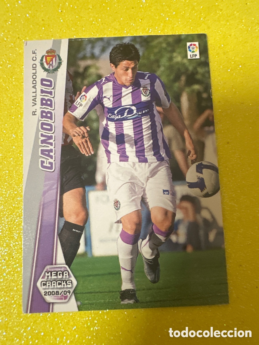 Cromos de F&uacute;tbol: 336 BIS CANOBBIO (VALLADOLID) MEGACRACKS 2008-2009 08 09 PANINI TRADING CARD