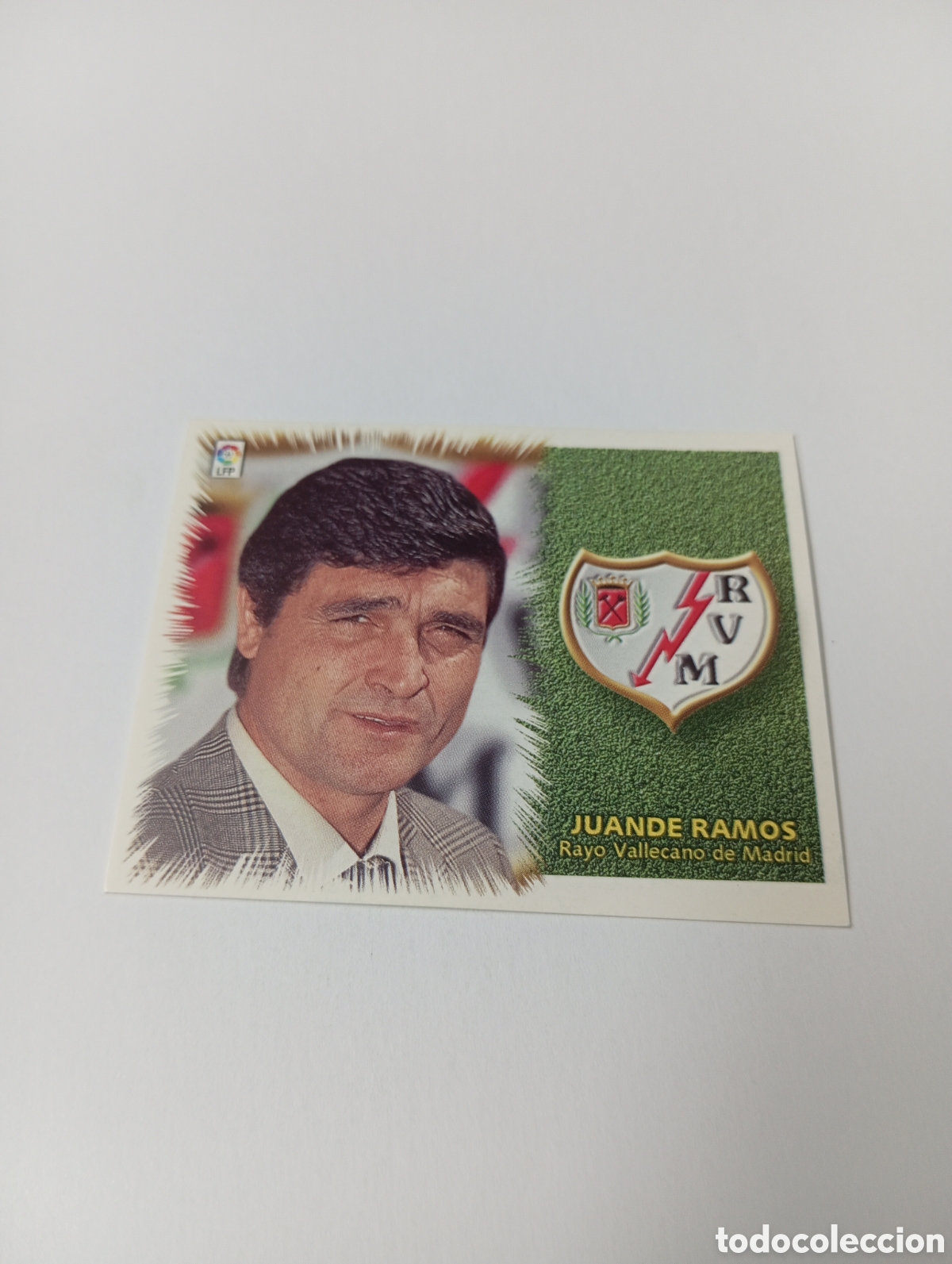 Cromos de F&uacute;tbol: ENTRENADOR JUANDE RAMOS Rayo Vallecano LIGA ESTE 1999 2000 PANINI 99 00 NUEVO SIN PEGAR