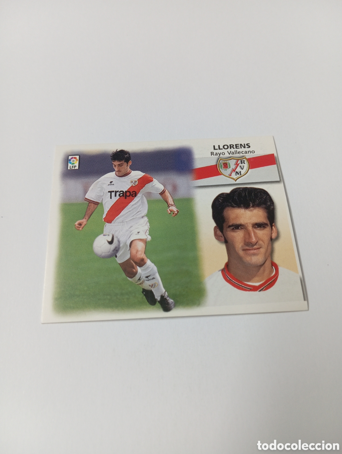 Cromos de F&uacute;tbol: LLORENS Rayo Vallecano LIGA ESTE 1999 2000 PANINI 99 00 NUEVO SIN PEGAR