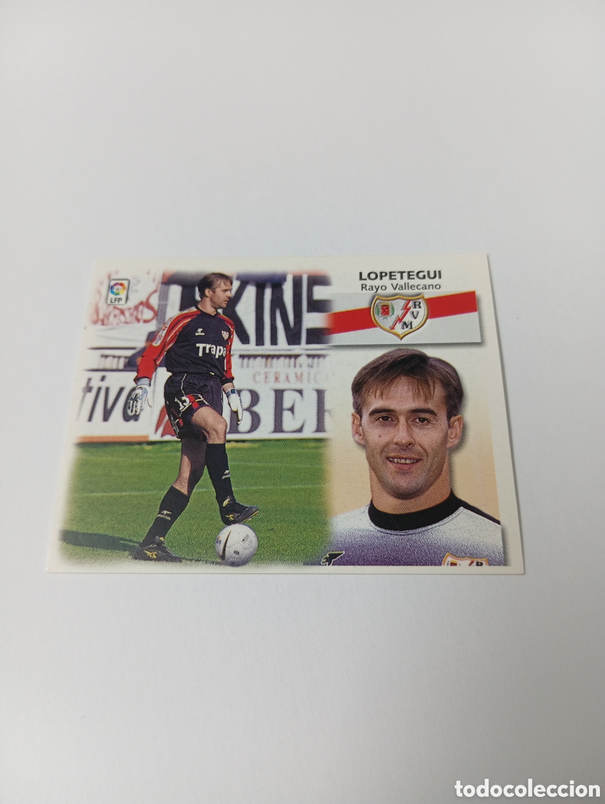 Cromos de F&uacute;tbol: LOPETEGUI Rayo Vallecano LIGA ESTE 1999 2000 PANINI 99 00 NUEVO SIN PEGAR