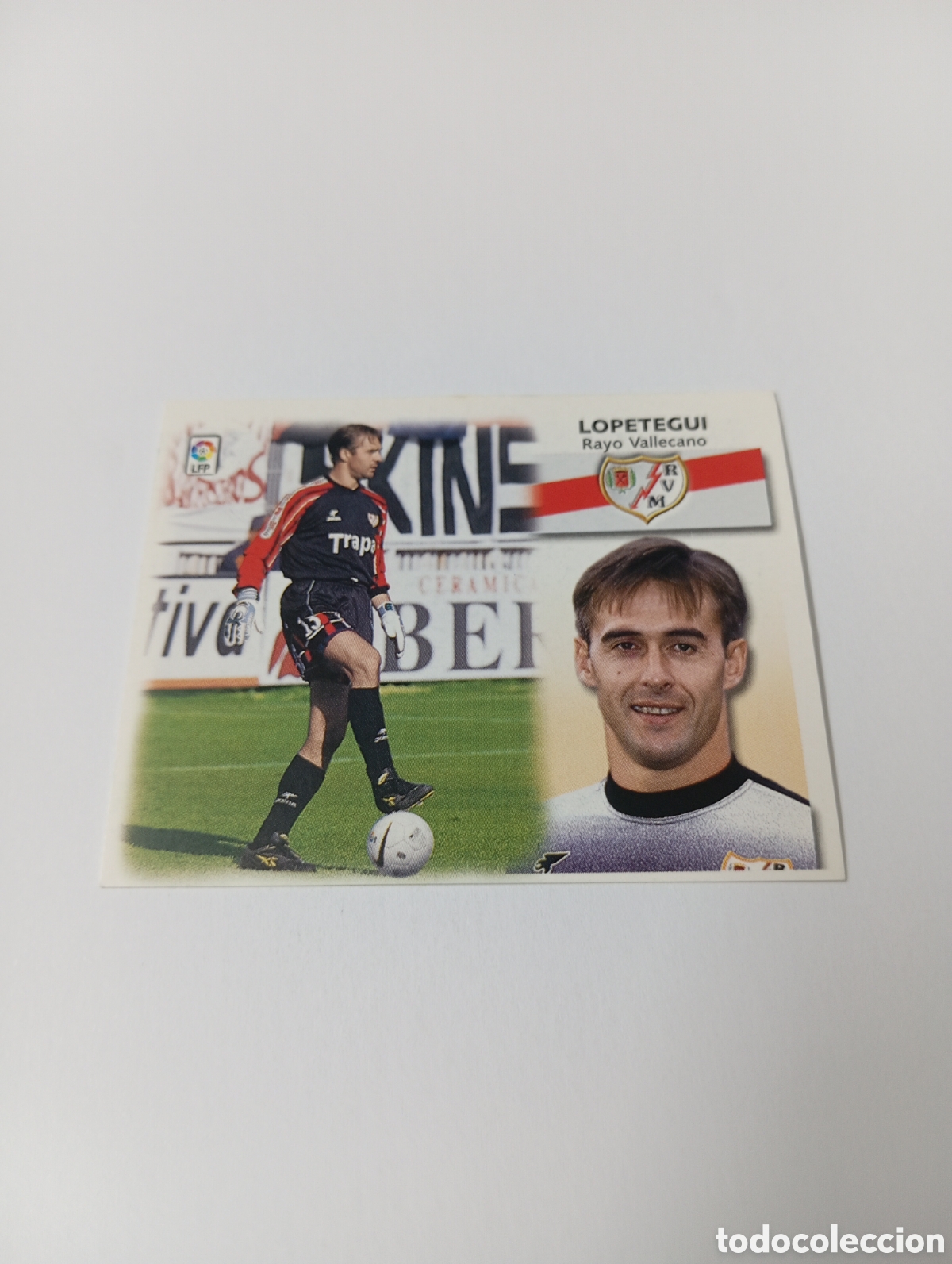 Cromos de F&uacute;tbol: LOPETEGUI Rayo Vallecano LIGA ESTE 1999 2000 PANINI 99 00 NUEVO SIN PEGAR
