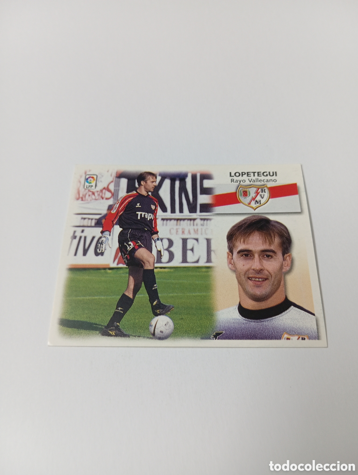 Cromos de F&uacute;tbol: LOPETEGUI Rayo Vallecano LIGA ESTE 1999 2000 PANINI 99 00 NUEVO SIN PEGAR