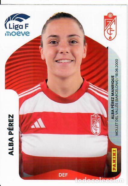 Cromos de F&uacute;tbol: CROMO PANINI LIGA FEMENINA F 2025-26 (25 - 26) - N&ordm; 209 - ALBA P&Eacute;REZ - GRANADA
