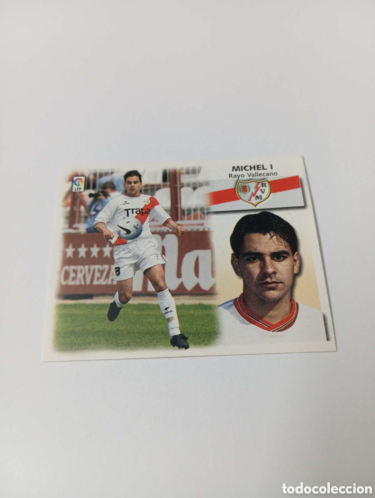 Cromos de F&uacute;tbol: MICHEL I Rayo Vallecano LIGA ESTE 1999 2000 PANINI 99 00 NUEVO SIN PEGAR