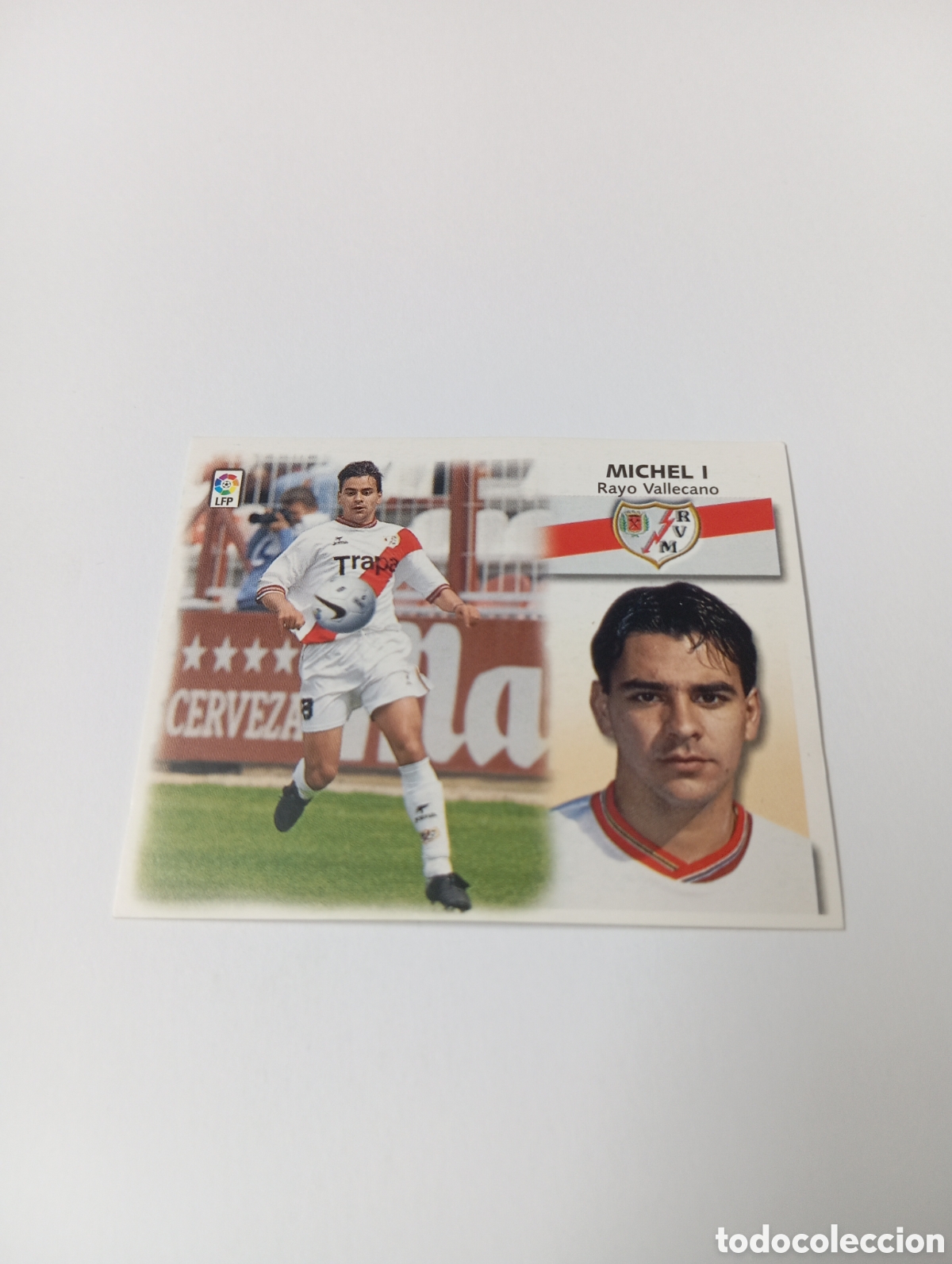 Cromos de F&uacute;tbol: MICHEL I Rayo Vallecano LIGA ESTE 1999 2000 PANINI 99 00 NUEVO SIN PEGAR