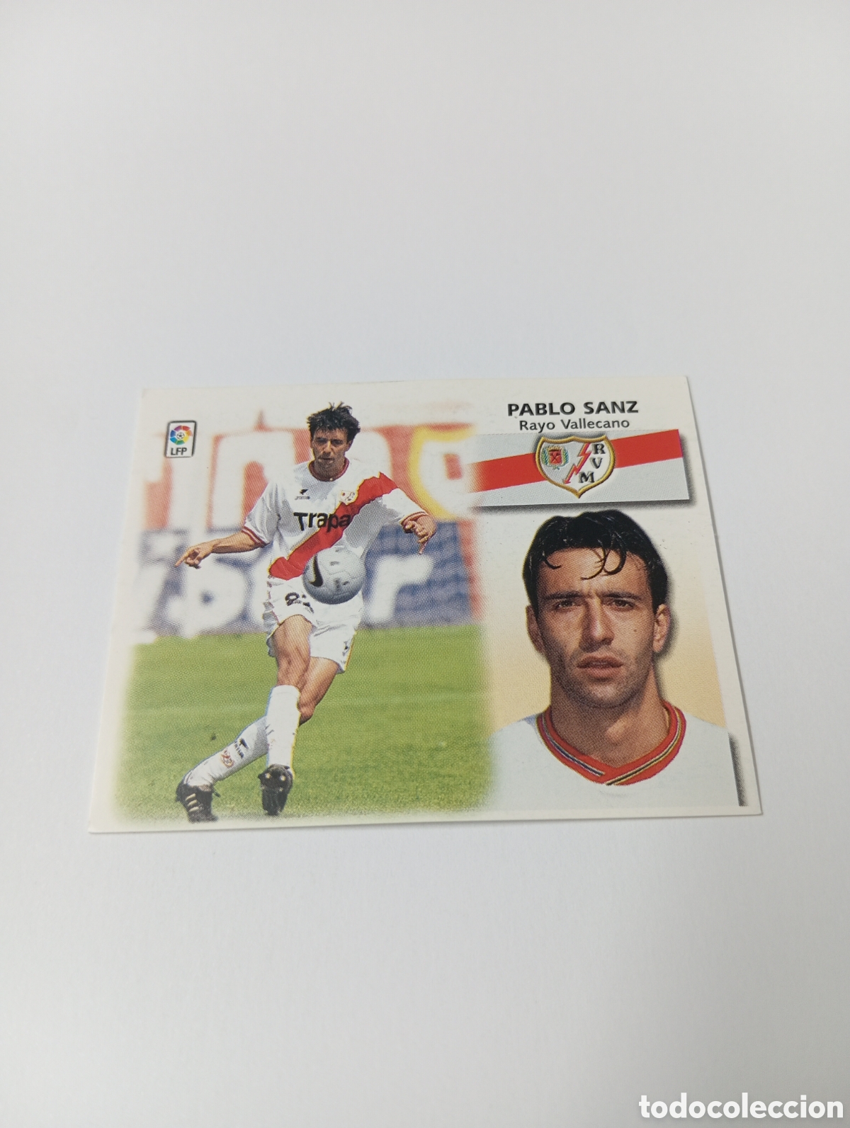Cromos de F&uacute;tbol: PABLO SANZ Rayo Vallecano LIGA ESTE 1999 2000 PANINI 99 00 NUEVO SIN PEGAR