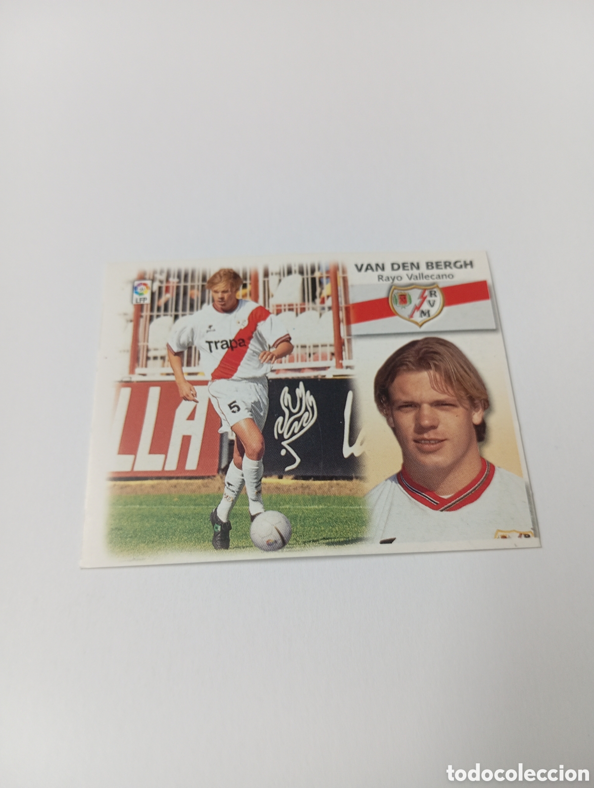 Figurine di Calcio: VAN DEN BERGH Rayo Vallecano LIGA ESTE 1999 2000 PANINI 99 00 NUEVO SIN PEGAR