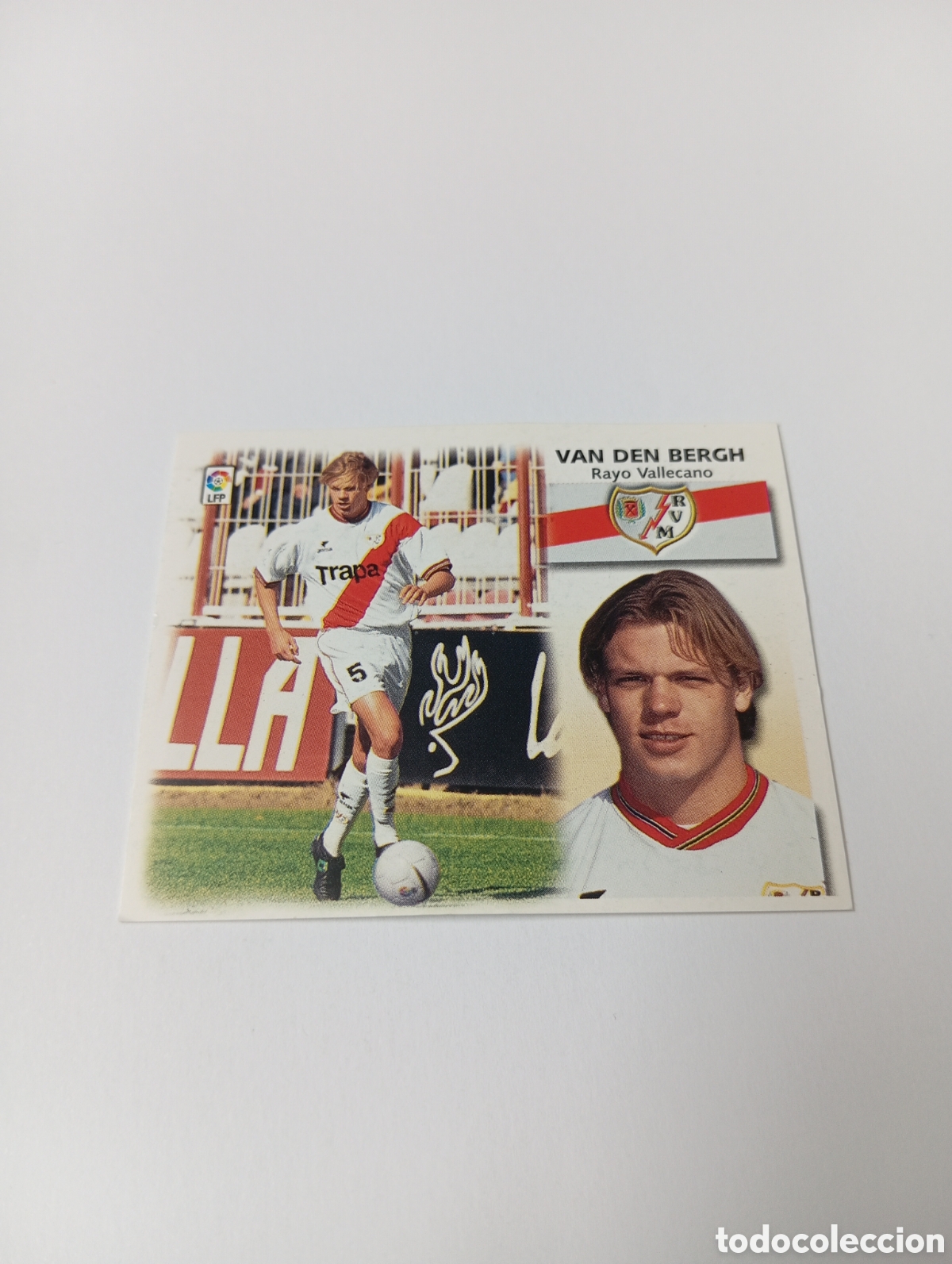 Figurine di Calcio: VAN DEN BERGH Rayo Vallecano LIGA ESTE 1999 2000 PANINI 99 00 NUEVO SIN PEGAR