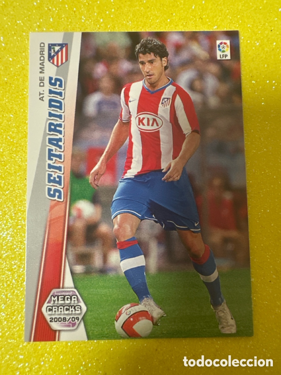 Cartes &agrave; collectionner de Football: 40 BIS SEITARIDIS (AT.MADRID) MEGACRACKS 2008-2009 08 09 PANINI TRADING CARD