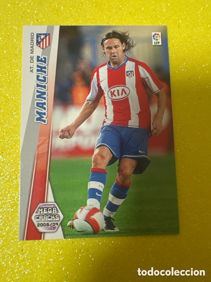 Cartes &agrave; collectionner de Football: 48 BIS MANICHE (AT.MADRID) MEGACRACKS 2008-2009 08 09 PANINI TRADING CARD