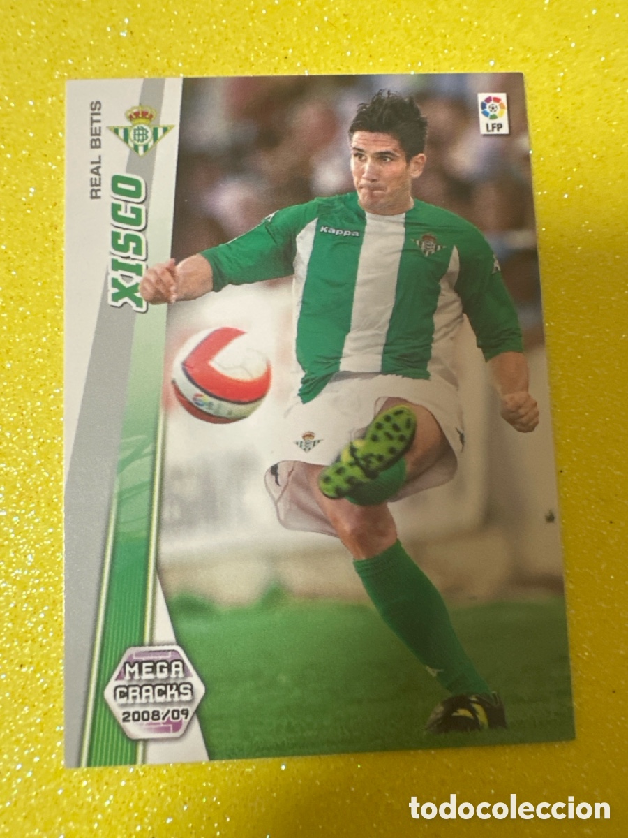 Fu&szlig;ball-Sticker: 90 BIS XISCO (BETIS) MEGACRACKS 2008-2009 08 09 PANINI TRADING CARD