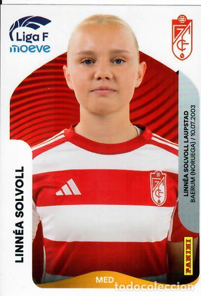 Figurine di Calcio: CROMO PANINI LIGA FEMENINA F 2025-26 (25 - 26) - N&ordm; 215 - LINN&Eacute;A SOLVOLL - GRANADA