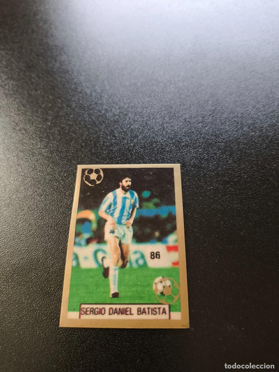 Cromos de F&uacute;tbol: 86 SERGIO DANIEL BATISTA ARGENTINA REYAUCA WORLD CUP MUNDIAL ITALIA ITALY 1990 NO PANINI