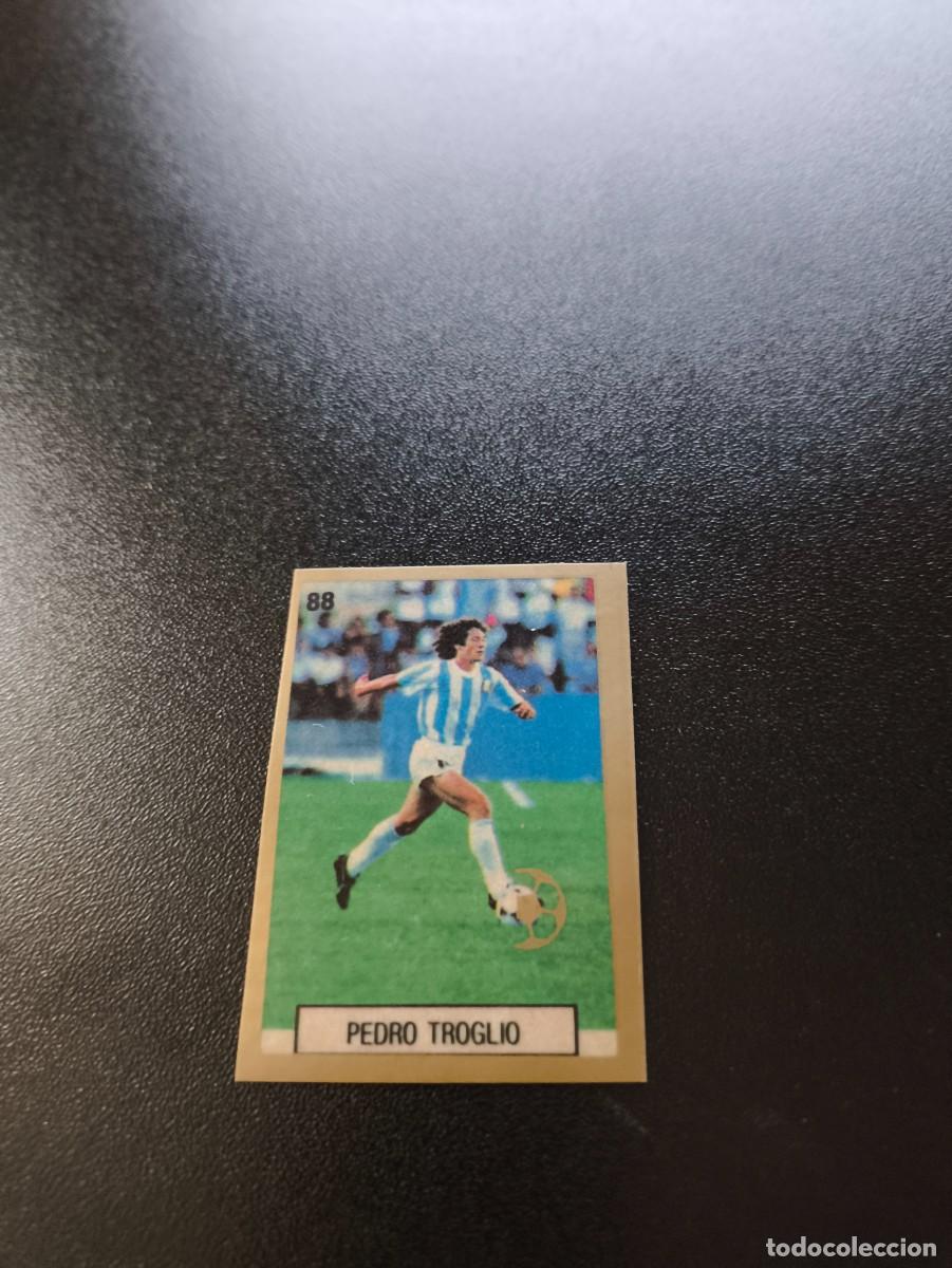 Cromos de F&uacute;tbol: 88 PEDRO TROGLIO ARGENTINA REYAUCA WORLD CUP MUNDIAL ITALIA ITALY 1990 NO PANINI
