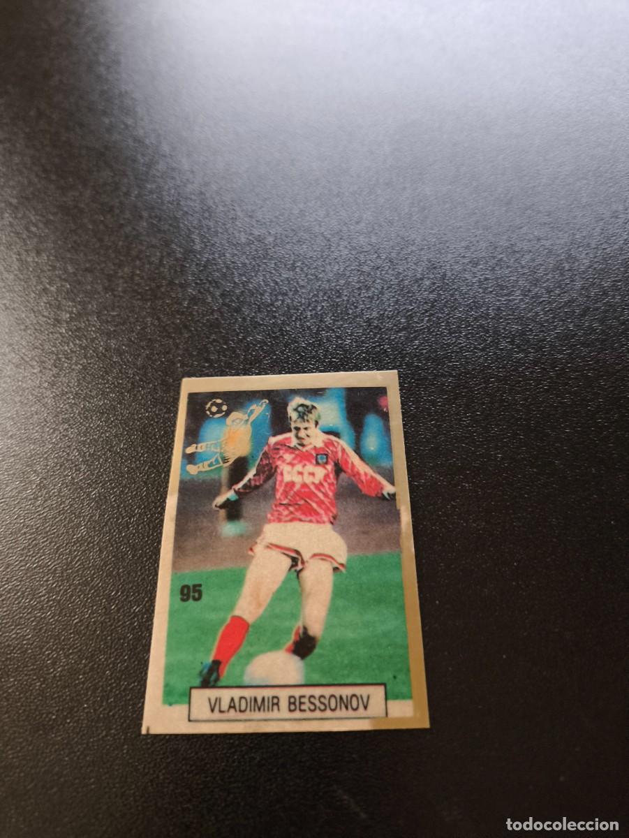 Cartes &agrave; collectionner de Football: 95 VLADIMIR BESSONOV URSS RUSSIA REYAUCA WORLD CUP MUNDIAL ITALIA ITALY 1990 NO PANINI