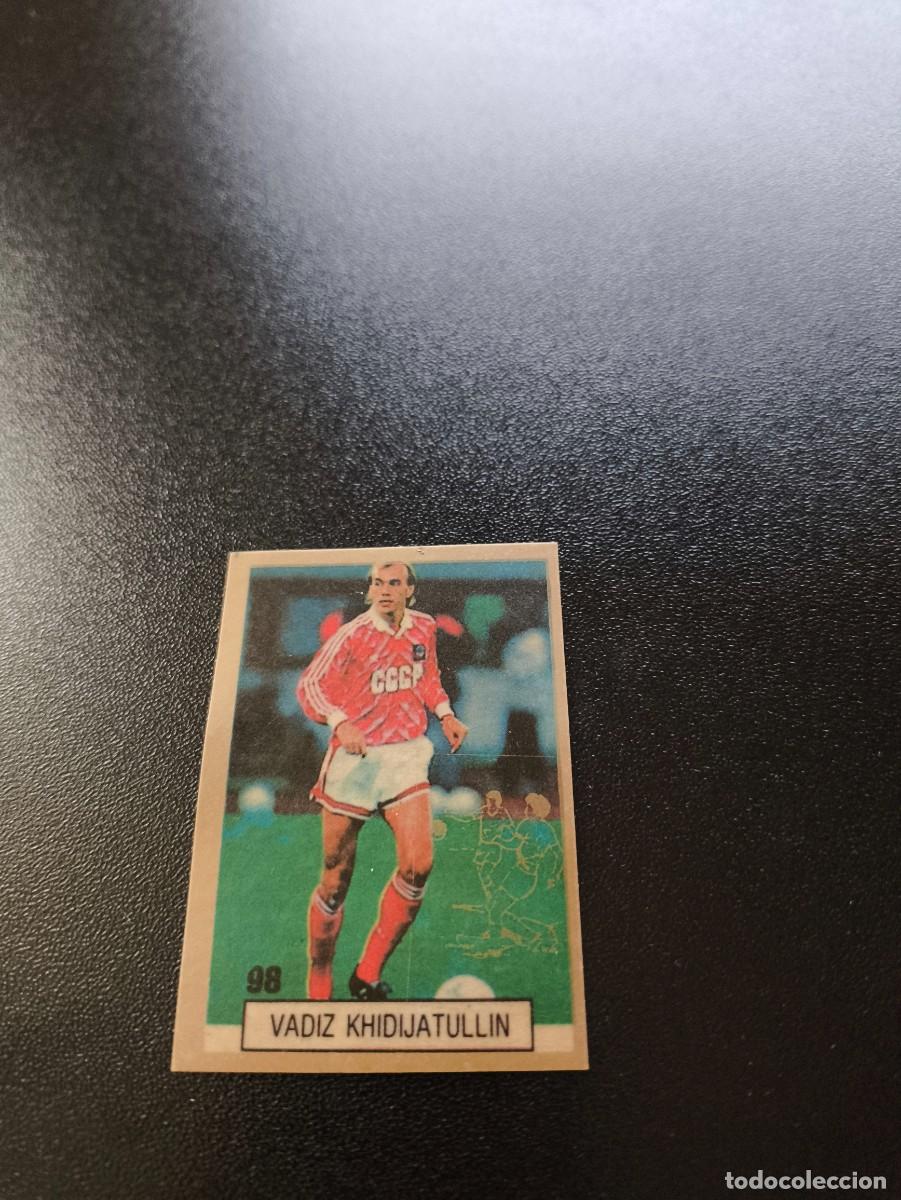 Cromos de F&uacute;tbol: 98 VADIZ KHIDIJATULLIN URSS RUSSIA REYAUCA WORLD CUP MUNDIAL ITALIA ITALY 1990 NO PANINI