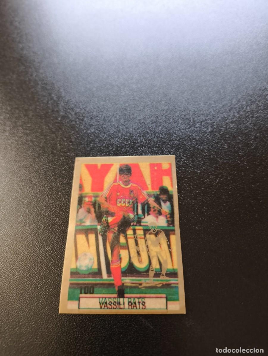 Cromos de F&uacute;tbol: 100 VASSILI RATS URSS RUSSIA REYAUCA WORLD CUP MUNDIAL ITALIA ITALY 1990 NO PANINI