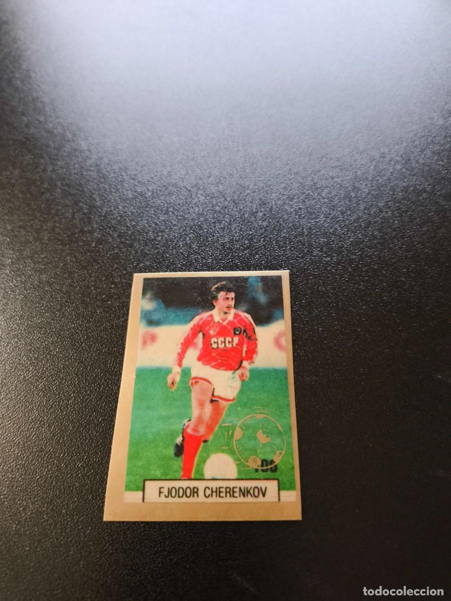 Cromos de F&uacute;tbol: 106 FJODOR CHERENKOV URSS RUSSIA REYAUCA WORLD CUP MUNDIAL ITALIA ITALY 1990 NO PANINI