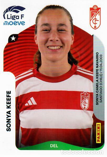 Cromos de F&uacute;tbol: CROMO PANINI LIGA FEMENINA F 2025-26 (25 - 26) - N&ordm; 221 - SONYA KEEFE - GRANADA