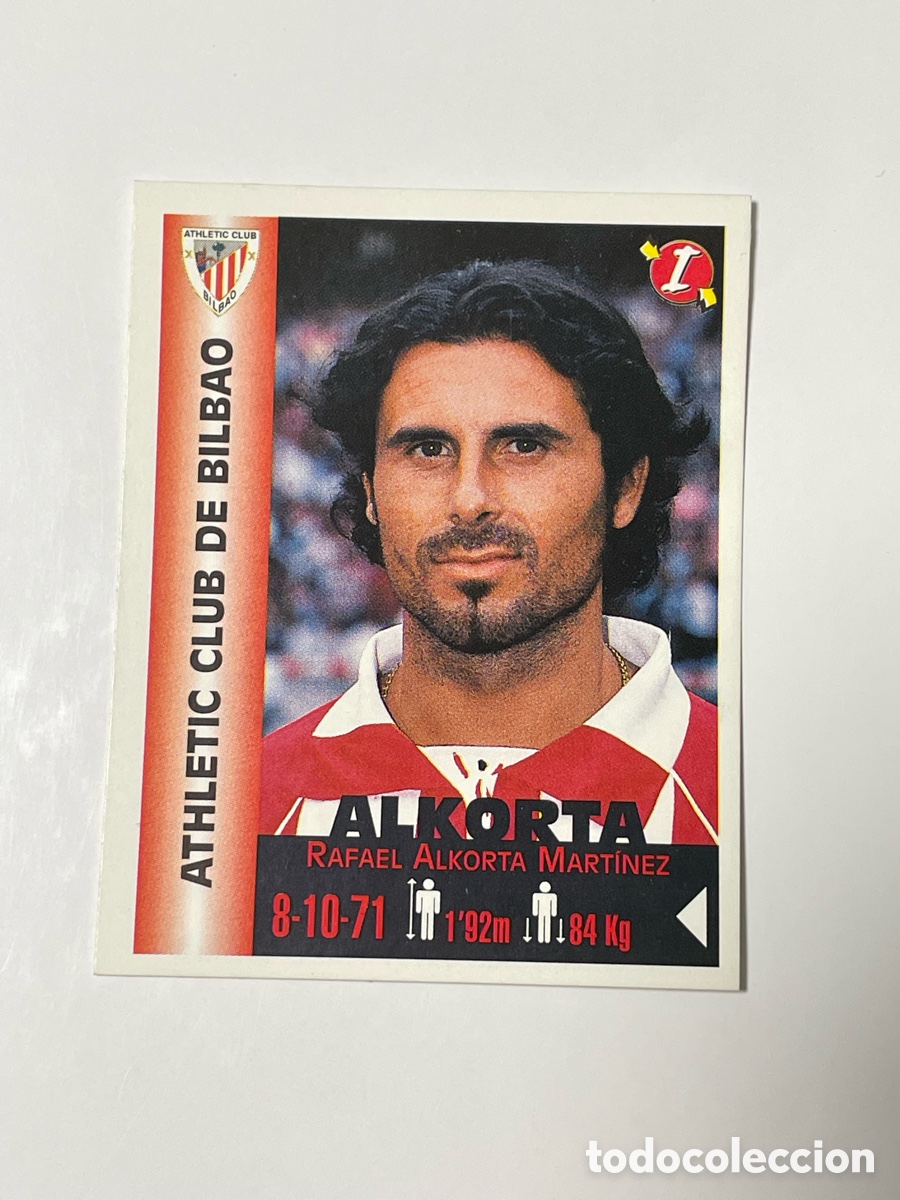 Cromos de F&uacute;tbol: Rafael Alkorta Athletic de Bilbao Panini Equipos de Europa 1999 #21