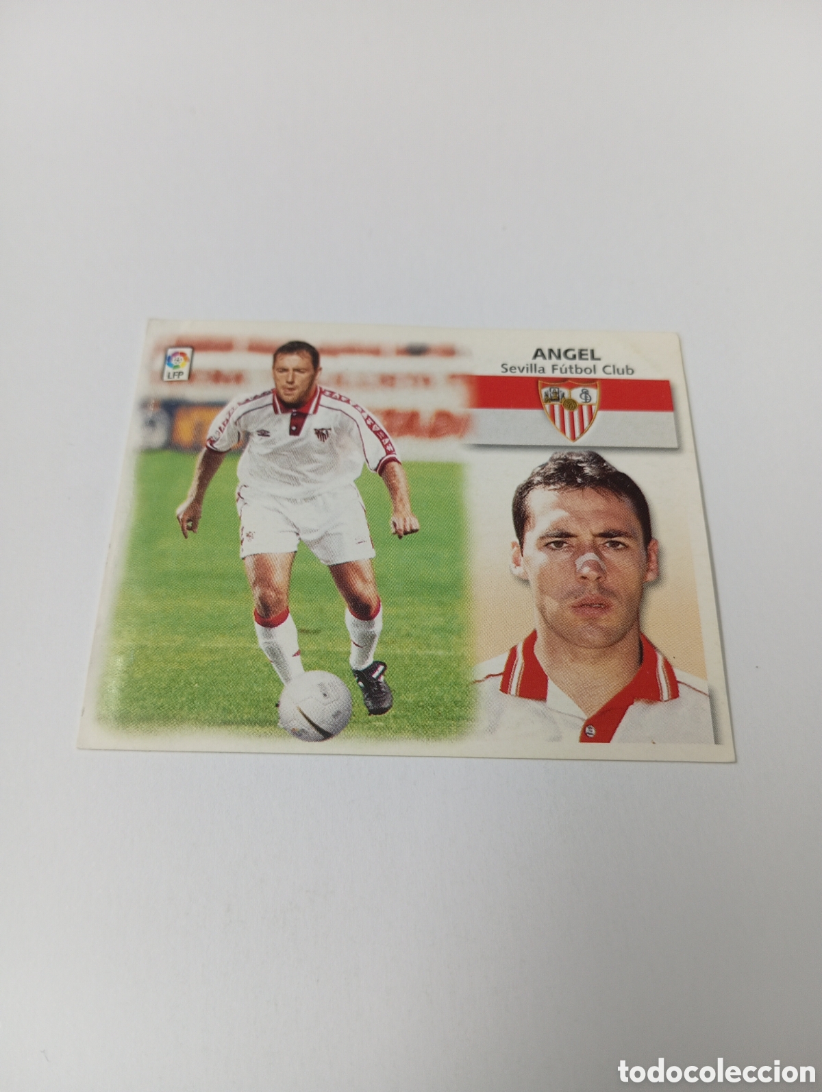 Cromos de F&uacute;tbol: &Aacute;NGEL COLOCA Sevilla LIGA ESTE 1999 2000 PANINI 99 00 NUEVO SIN PEGAR