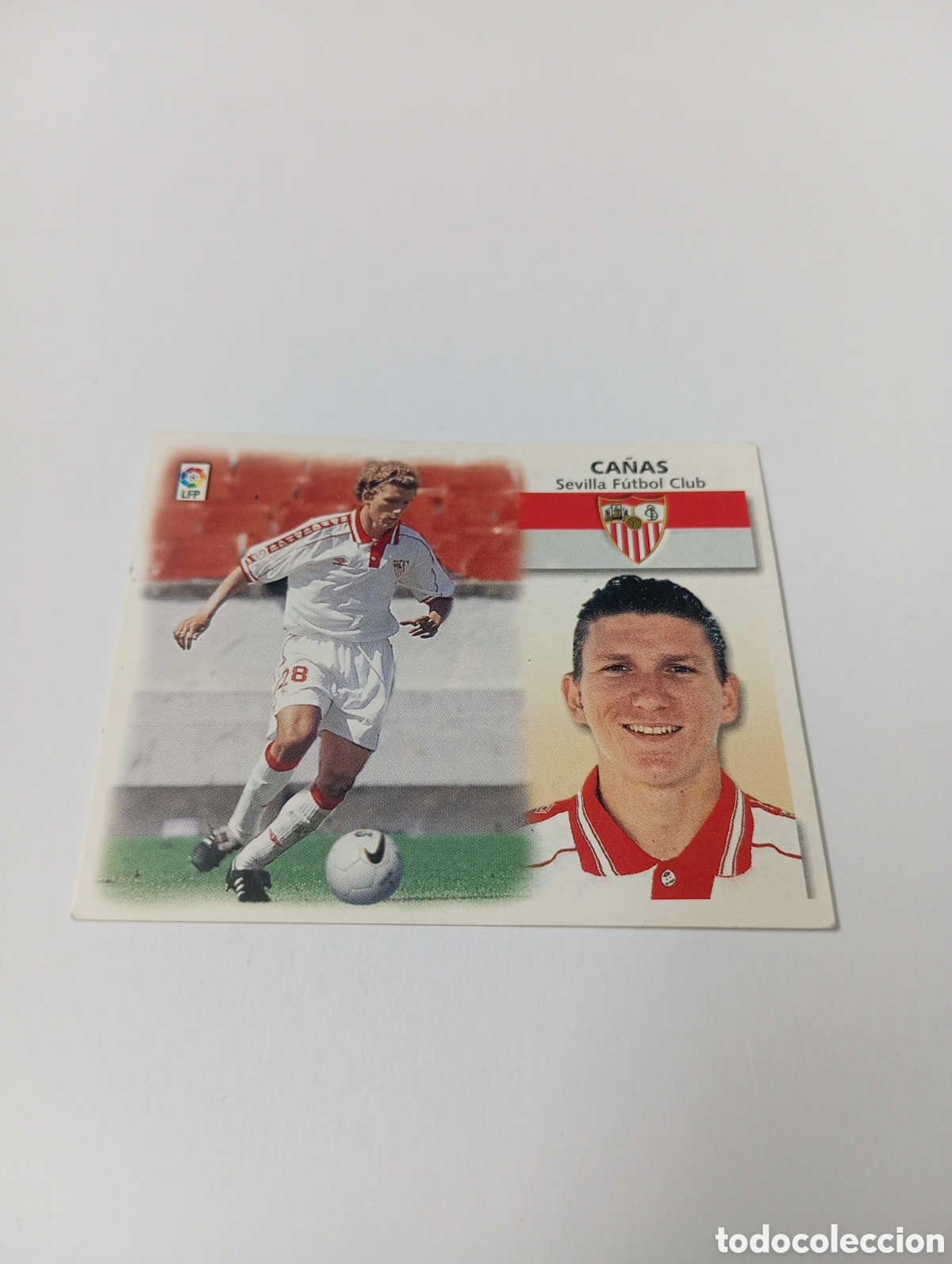 Cromos de F&uacute;tbol: CA&Ntilde;AS BAJA Sevilla LIGA ESTE 1999 2000 PANINI 99 00 NUEVO SIN PEGAR
