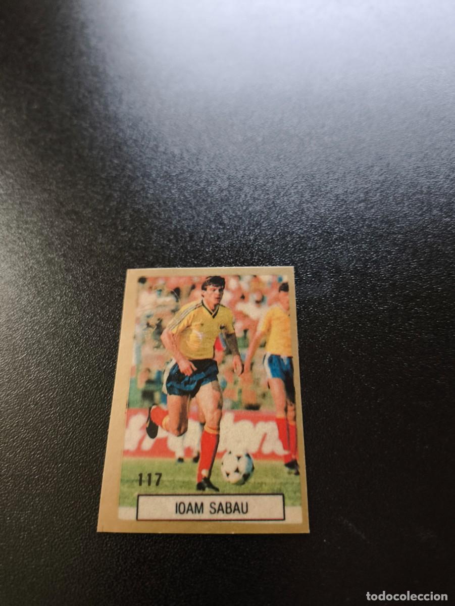 Football Stickers: 117 IOAM SABAU RUMANIA ROMANIA REYAUCA WORLD CUP MUNDIAL ITALIA ITALY 1990 NO PANINI