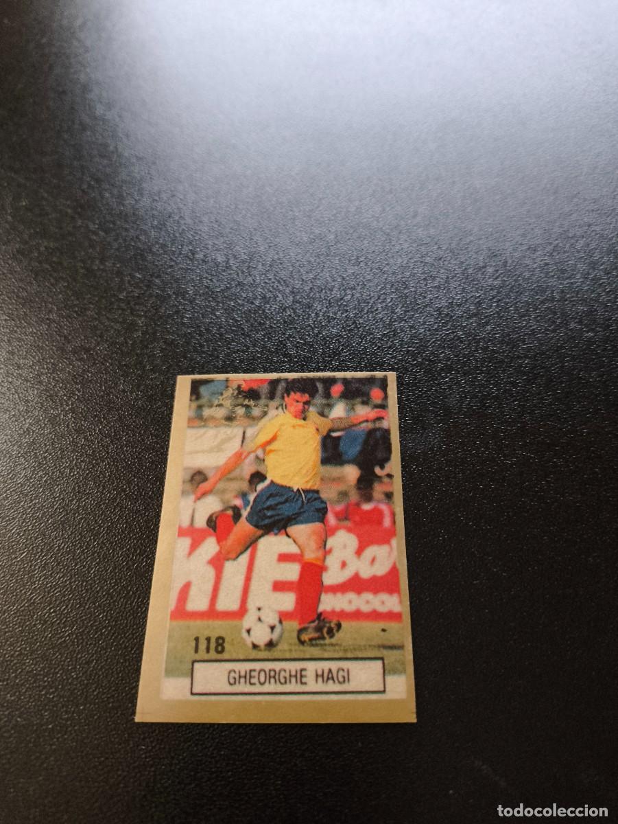 Football Stickers: 118 GHEORGHE HAG RUMANIA ROMANIA REYAUCA WORLD CUP MUNDIAL ITALIA ITALY 1990 NO PANINI