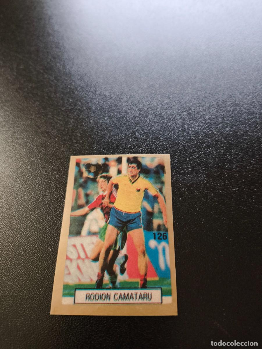 Cromos de F&uacute;tbol: 126 RODION CAMATARU RUMANIA ROMANIA REYAUCA WORLD CUP MUNDIAL ITALIA ITALY 1990 NO PANINI