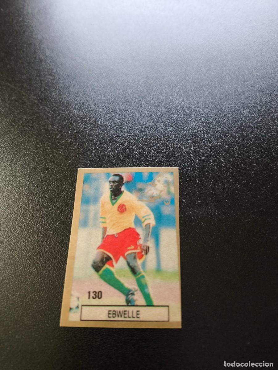 Cromos de F&uacute;tbol: 130 EBWELLE CAMERUN CAMEROUN REYAUCA WORLD CUP MUNDIAL ITALIA ITALY 1990 NO PANINI