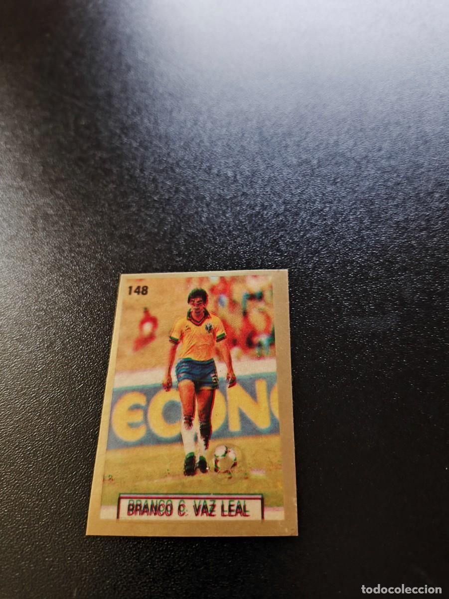 Cromos de F&uacute;tbol: 148 BRANCO C. VAZ LEAL BRASIL BRAZIL REYAUCA WORLD CUP MUNDIAL ITALIA ITALY 1990 NO PANINI
