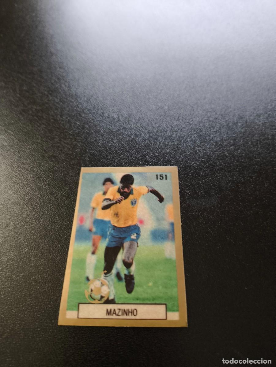 Cromos de F&uacute;tbol: 151 MAZINHO BRASIL BRAZIL REYAUCA WORLD CUP MUNDIAL ITALIA ITALY 1990 NO PANINI