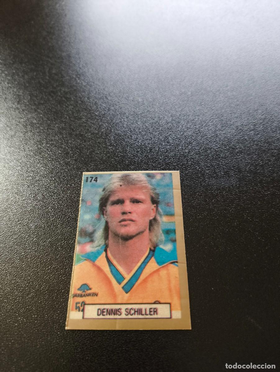 Cromos de F&uacute;tbol: 174 DENNIS SCHILLER SUECIA SWEDEN REYAUCA WORLD CUP MUNDIAL ITALIA ITALY 1990 NO PANINI