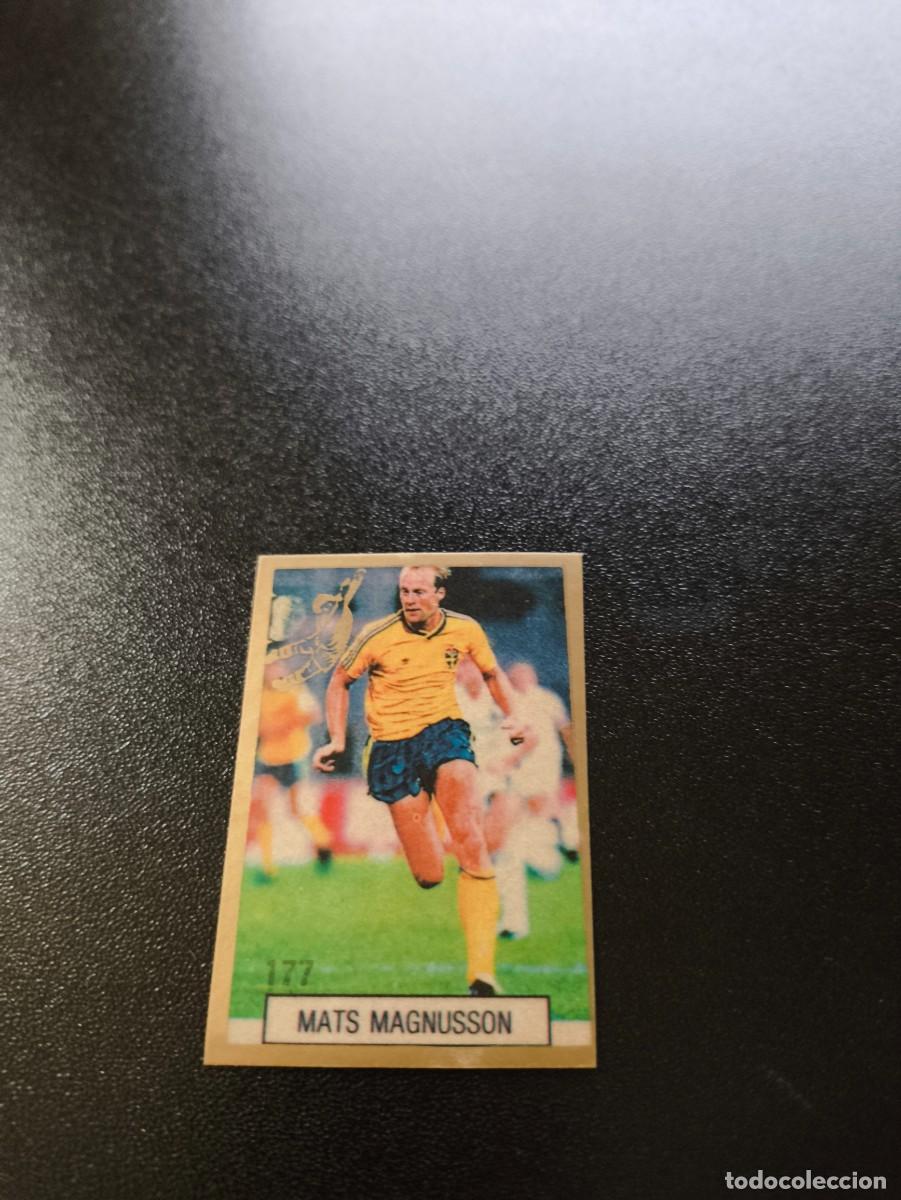 Cromos de F&uacute;tbol: 177 MATS MAGNUSSON SUECIA SWEDEN REYAUCA WORLD CUP MUNDIAL ITALIA ITALY 1990 NO PANINI
