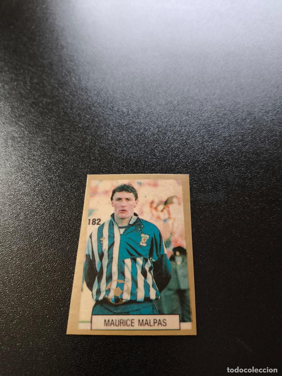 Cromos de F&uacute;tbol: 182 MAURICE MALPAS ESCOCIA SCOTLAND REYAUCA WORLD CUP MUNDIAL ITALIA ITALY 1990 NO PANINI