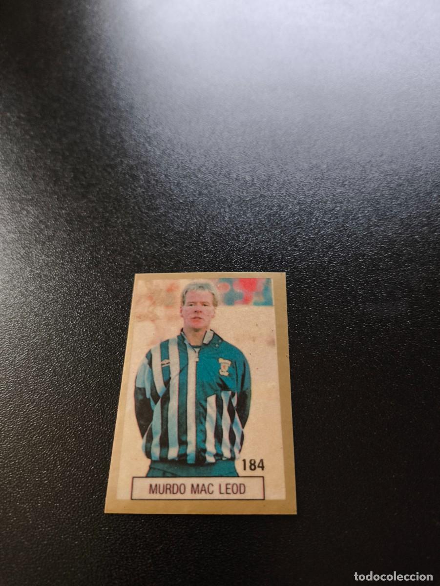 Cromos de F&uacute;tbol: 184 MURDO MAC LEOD ESCOCIA SCOTLAND REYAUCA WORLD CUP MUNDIAL ITALIA ITALY 1990 NO PANINI