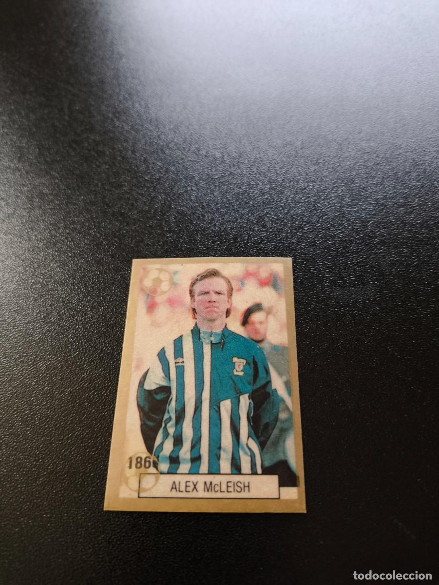 Cromos de F&uacute;tbol: 186 ALEX MCLEISH ESCOCIA SCOTLAND REYAUCA WORLD CUP MUNDIAL ITALIA ITALY 1990 NO PANINI