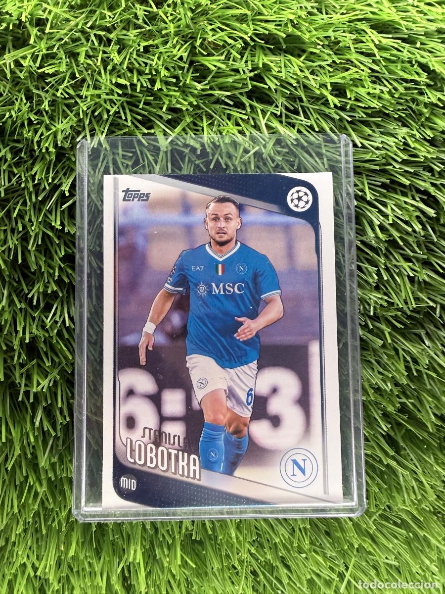 Cromos de F&uacute;tbol: N&ordm; 11 Stanislav Lobotka N&aacute;poles Topps UEFA Clubs Competitions Flagship 25 26
