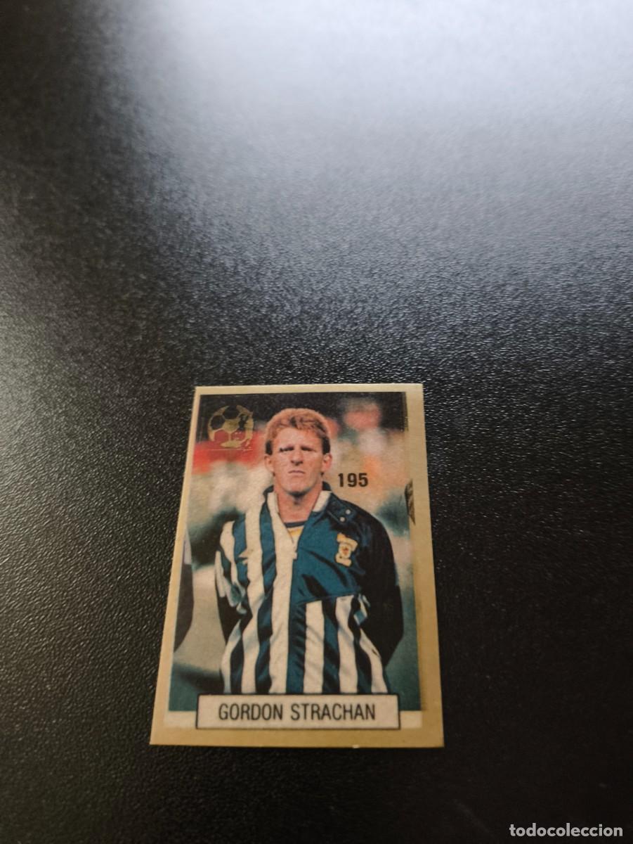 Cromos de F&uacute;tbol: 195 GORDON STRACHAN ESCOCIA SCOTLAND REYAUCA WORLD CUP MUNDIAL ITALIA ITALY 1990 NO PANINI