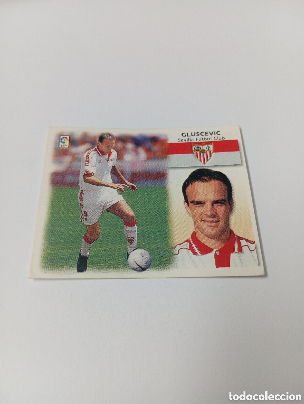 Cromos de F&uacute;tbol: GLUSCEVIC BAJA Sevilla LIGA ESTE 1999 2000 PANINI 99 00 NUEVO SIN PEGAR