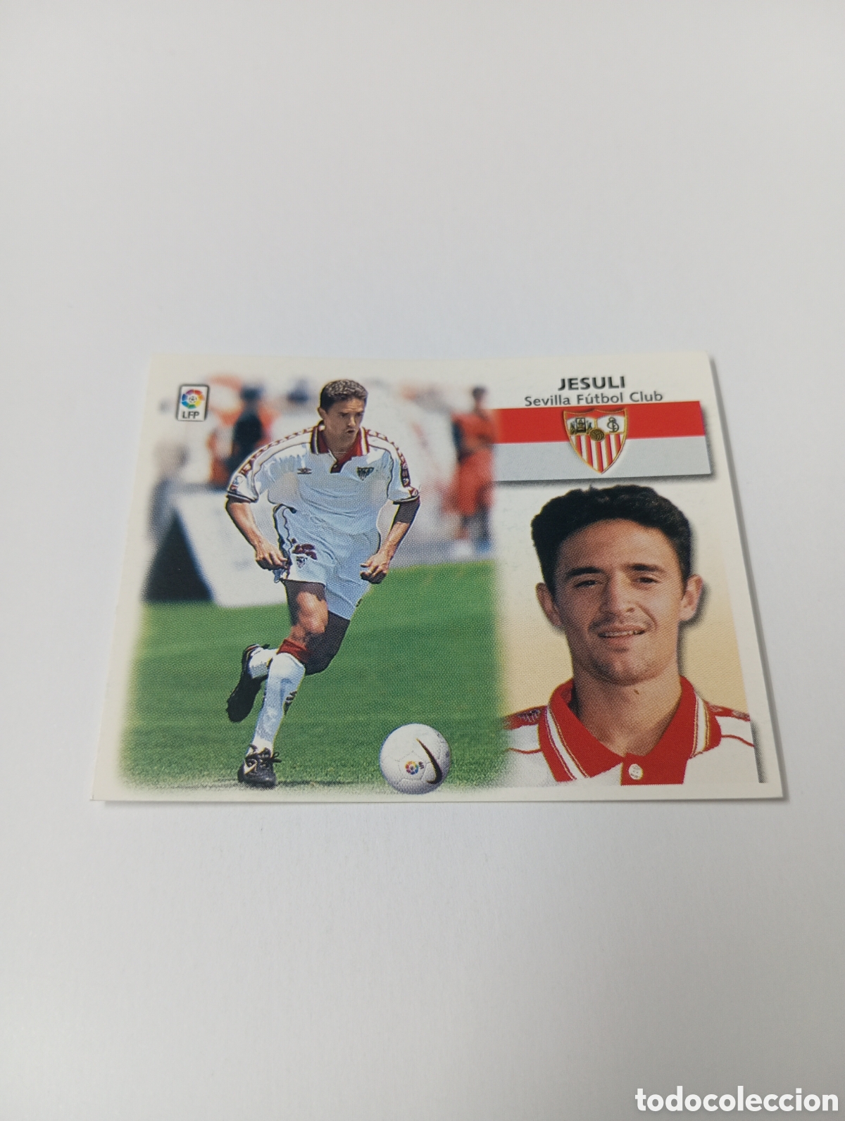 Cromos de F&uacute;tbol: JESULI Sevilla LIGA ESTE 1999 2000 PANINI 99 00 NUEVO SIN PEGAR