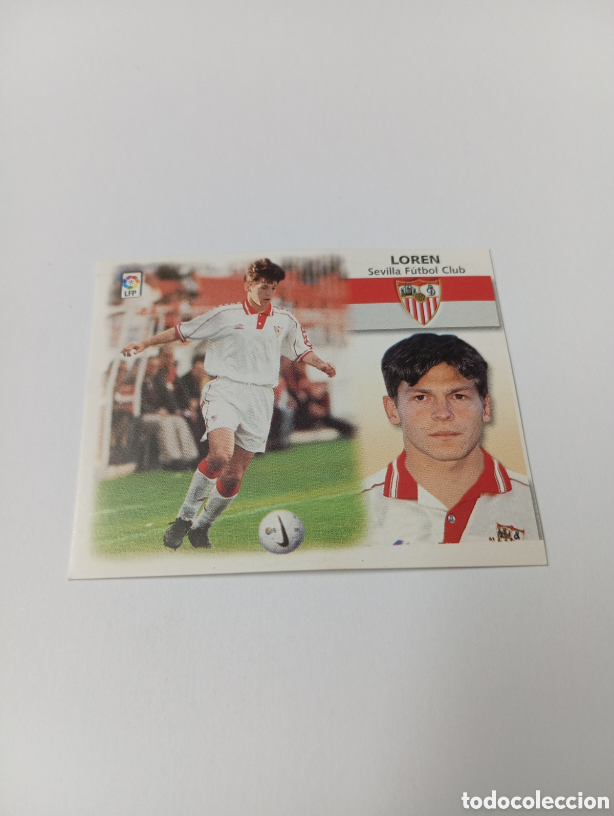 Cromos de F&uacute;tbol: LOREN COLOCA Sevilla LIGA ESTE 1999 2000 PANINI 99 00 NUEVO SIN PEGAR