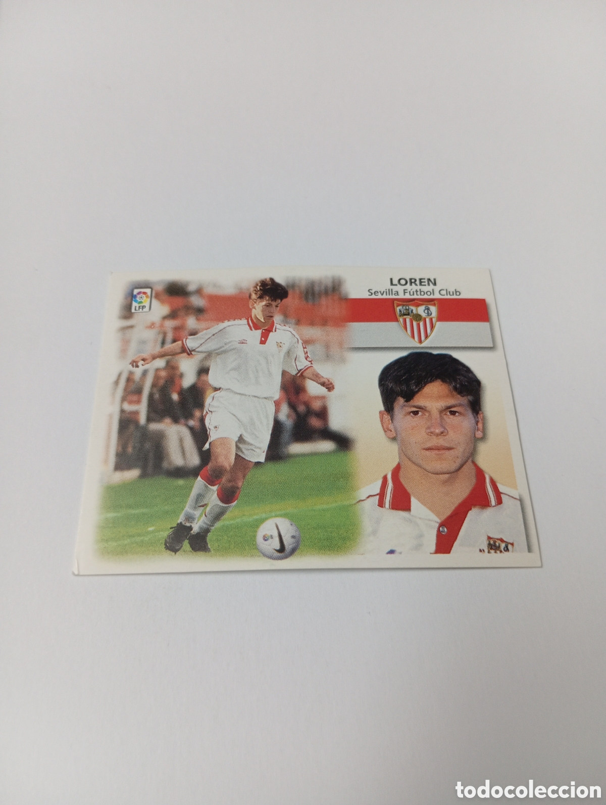 Cromos de F&uacute;tbol: LOREN COLOCA Sevilla LIGA ESTE 1999 2000 PANINI 99 00 NUEVO SIN PEGAR